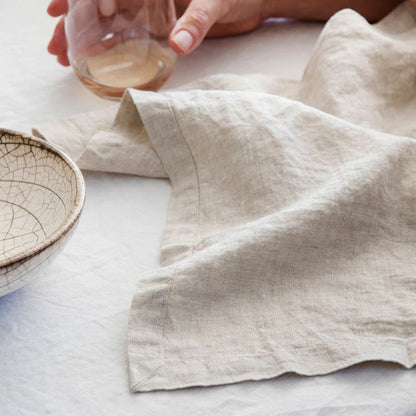 Solid French Linen  Napkins