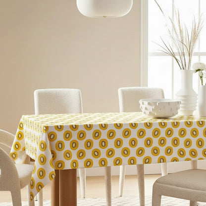 Kiwi Sunshine Cotton Tablecloth